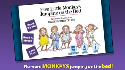 Five Little Monkeys Jumping on the Bed Screenshot 1