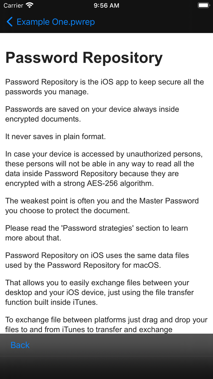 Password Repository 4