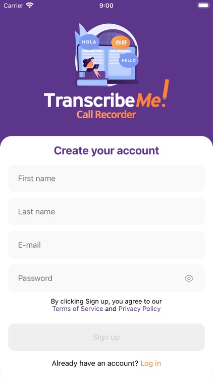 TranscribeMe Call Recorder