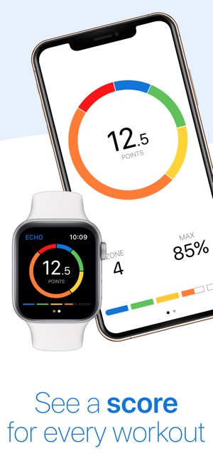 apple watch heart rate echelon