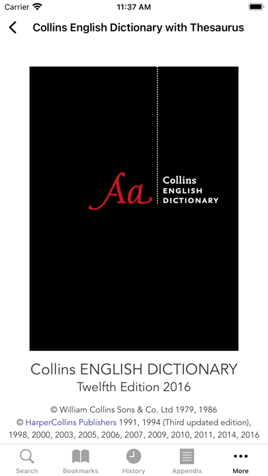 CollinsDictionary+Thesaurus