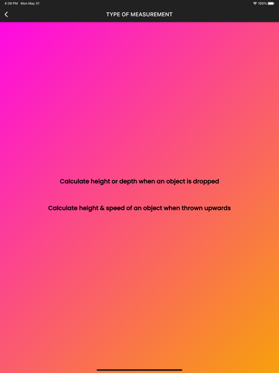 Height Measurement App screenshot 2