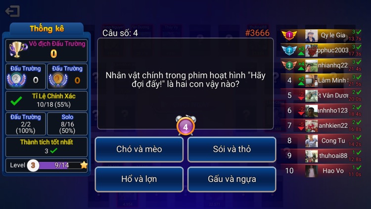 Ai Là Triệu Phú Online 2022 screenshot-5