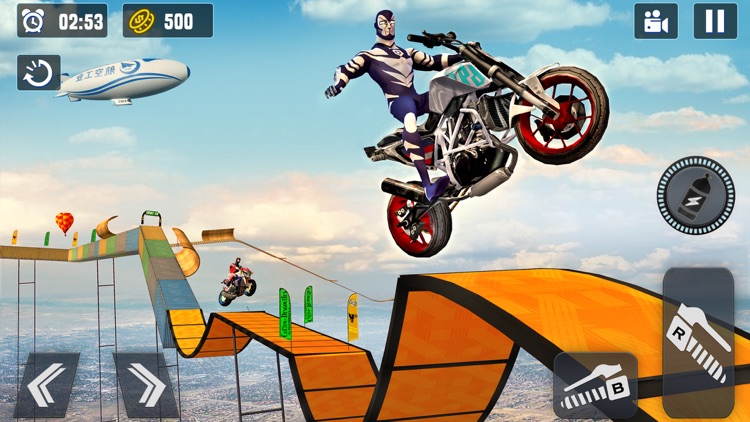 Superhero GT Bike Racing Stunt screenshot-4