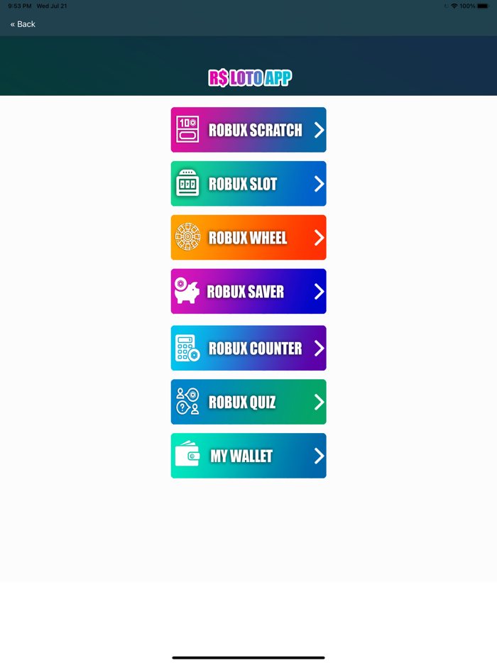 Robux Loto for Roblox