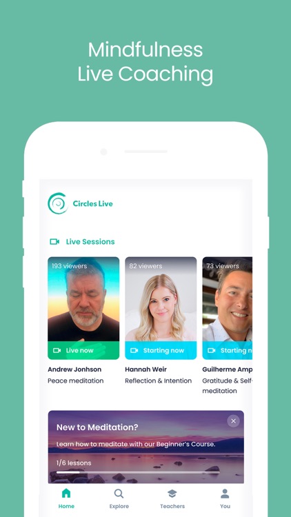 Circles Live Guided Meditation