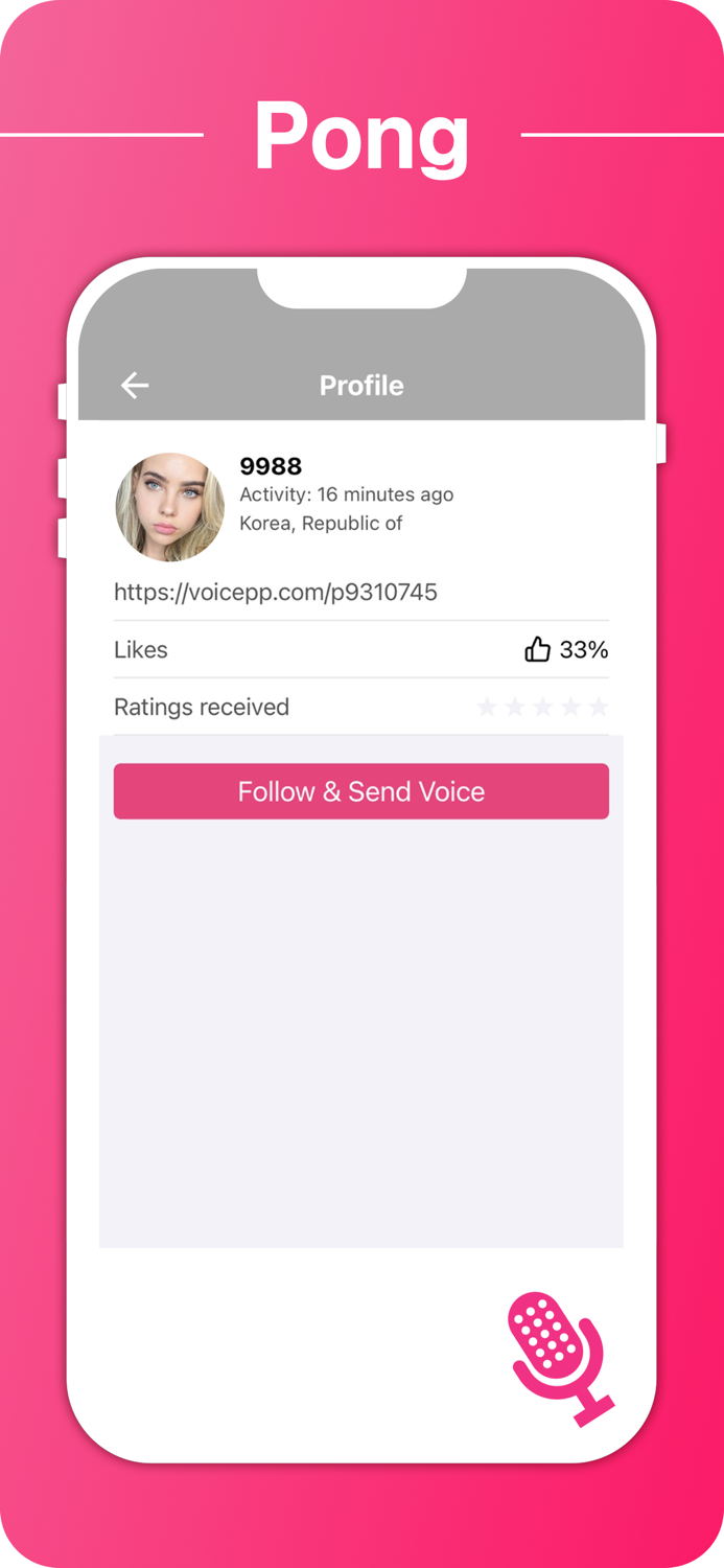 보이스핑퐁 - 보이스 채팅