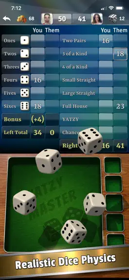 Game screenshot Yatzy Dice Master apk