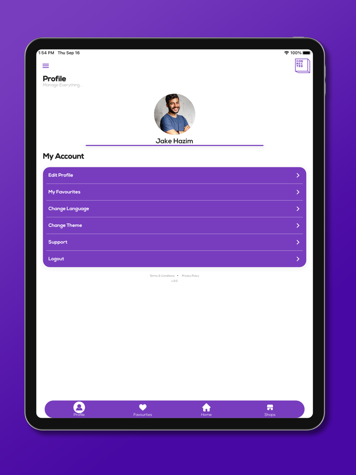 Connected كونكتد
