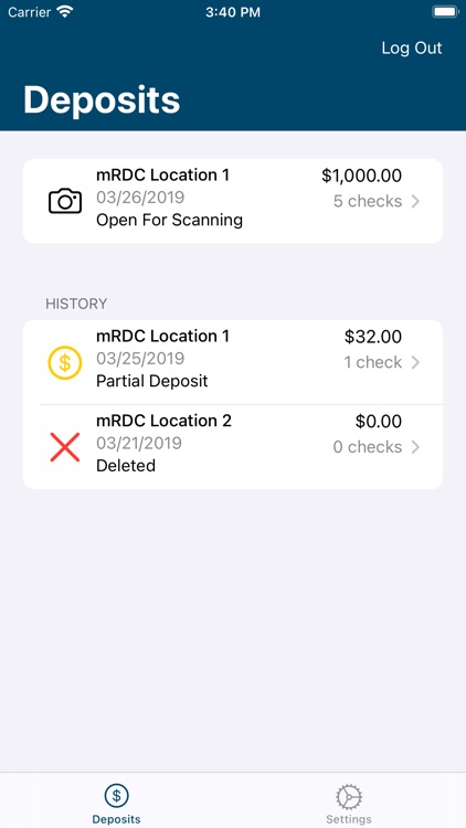 Leaders Mobile Deposit
