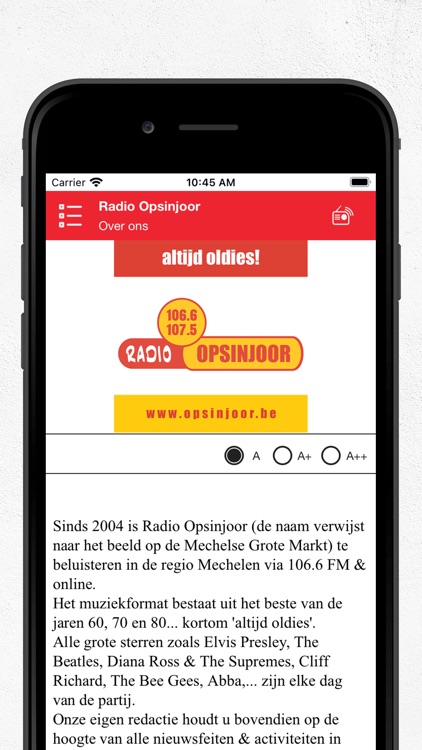 Radio Opsinjoor screenshot-3