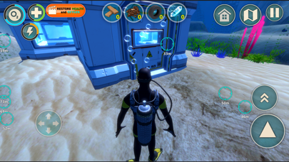 Underwater Survival Simulator Screenshot on iOS