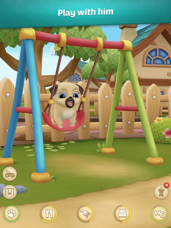 My Virtual Pet Dog: Pug Louie screenshot 2