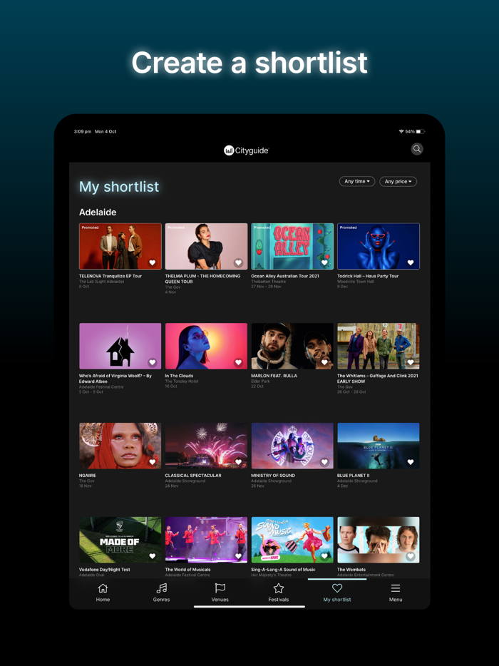 Cityguide Find Out Whats On