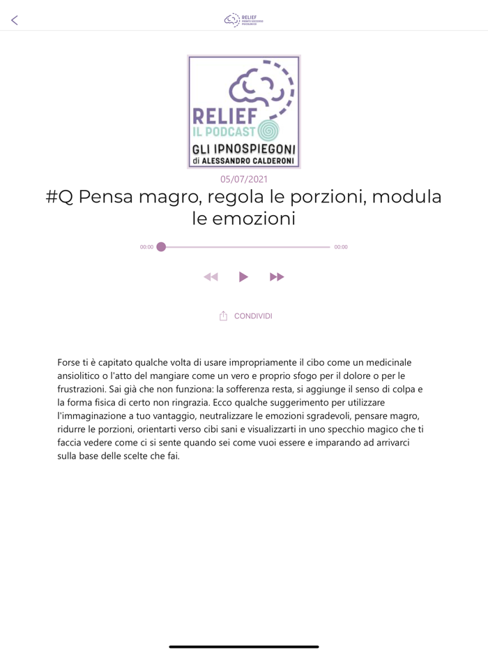 Relief - Pronto Soccorso Psy