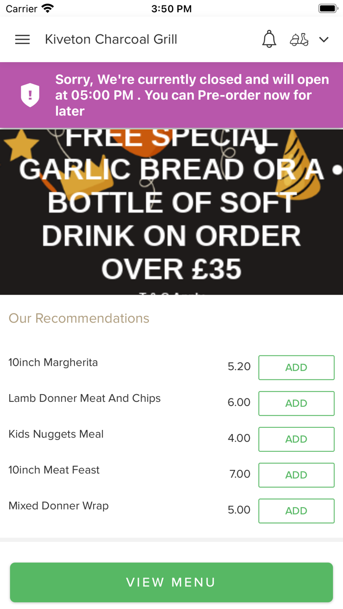 Kiveton Charcoal Grill