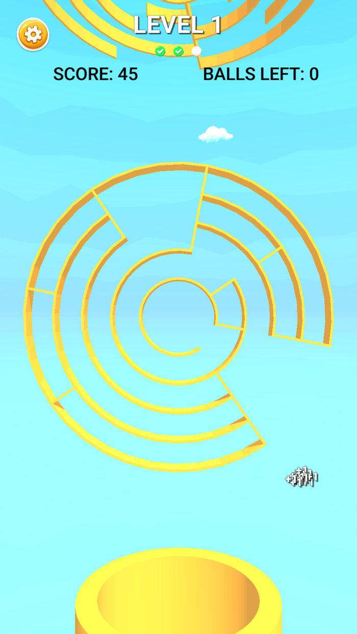 Roll the Balls Out the Maze