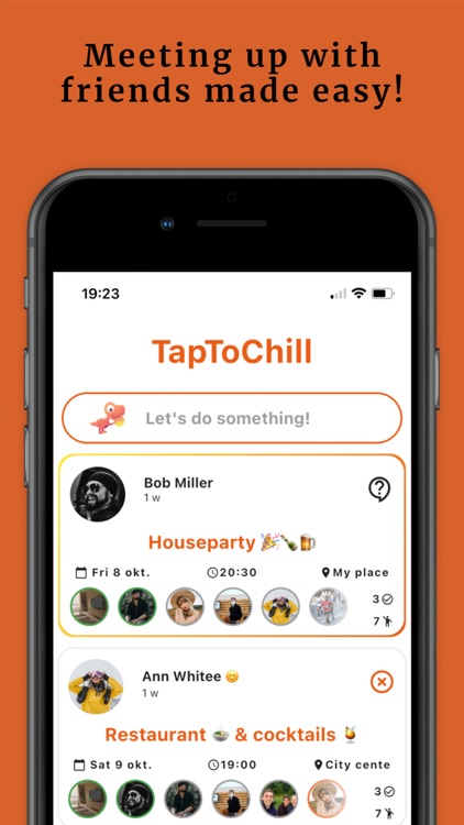 TapToChill - Easy meetups