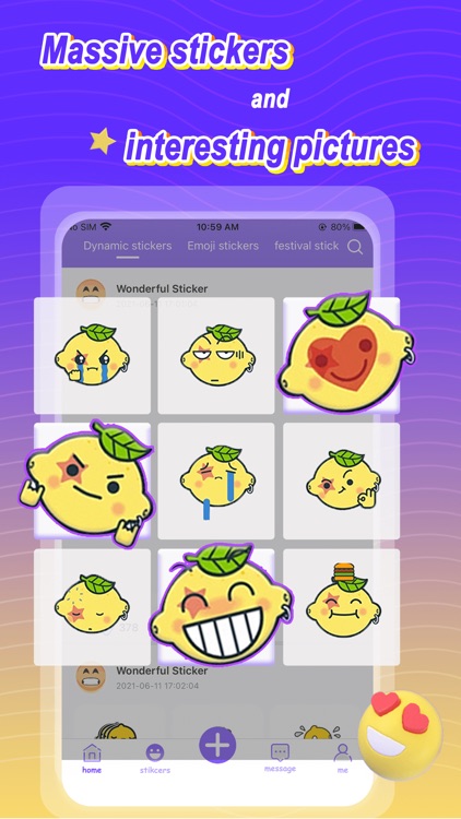 Wonderful Stickers screenshot-4