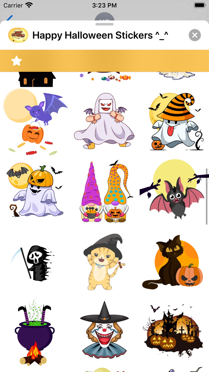 Happy Halloween Stickers