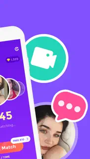 cuteu-live video chat app iphone screenshot 2