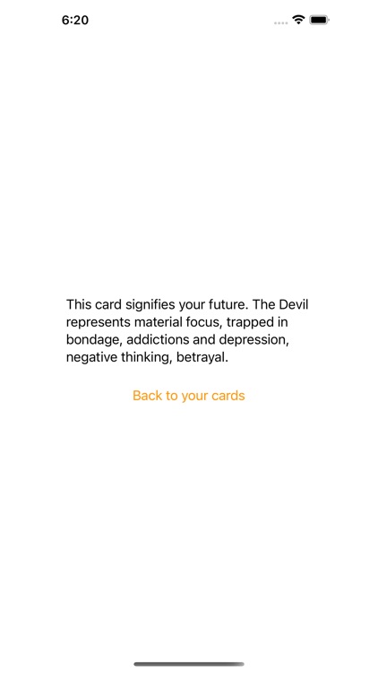 My Future a personal reading