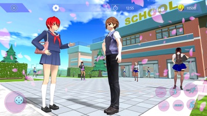 日本动画片高的学校女孩们sim卡3D