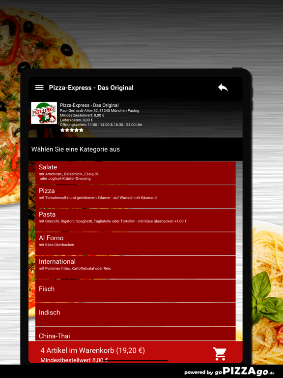 Pizza-Express München Pasing screenshot 8