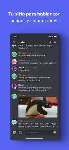 Imágen 1 Discord - Chatea, habla y une iphone