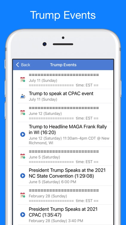 Trump Tracker: News & Politics screenshot-8