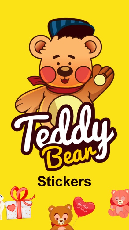 Teddy Love Stickers