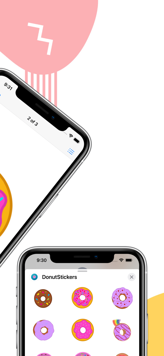 Donuts Stickers