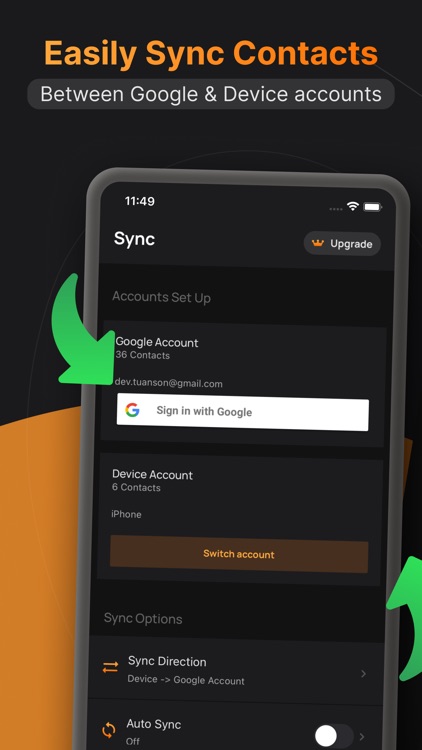 Contacts - sync for Google