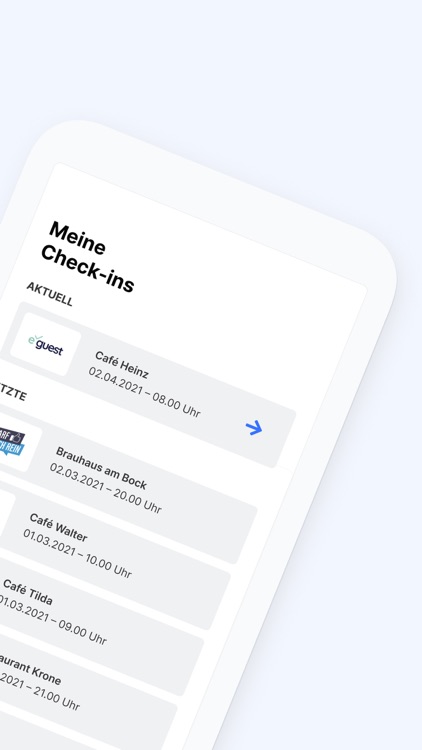 Meine Checkins