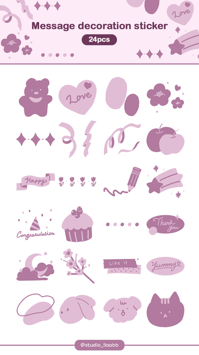 Purple Message Decorator