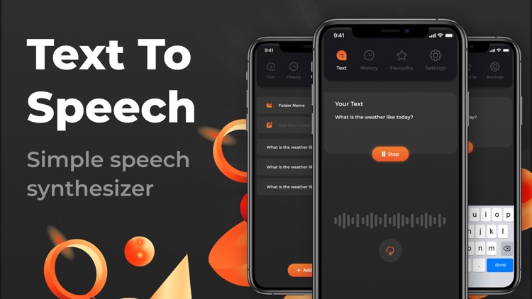 Text into Speech