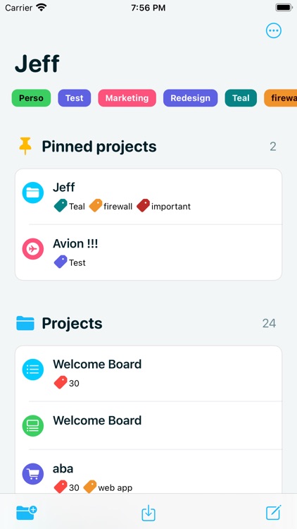 Jeff - To-do list and projects