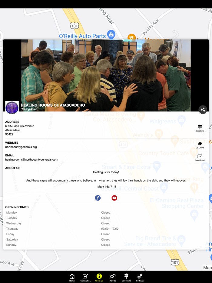 Atascadero Healing Rooms