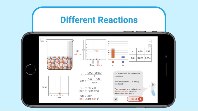 Reactions Rate Simulation screenshot-3