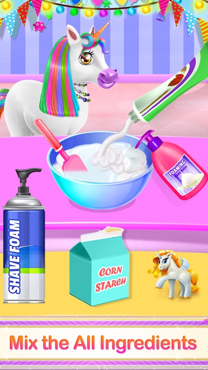 Unicorn Slime DIY Simulator