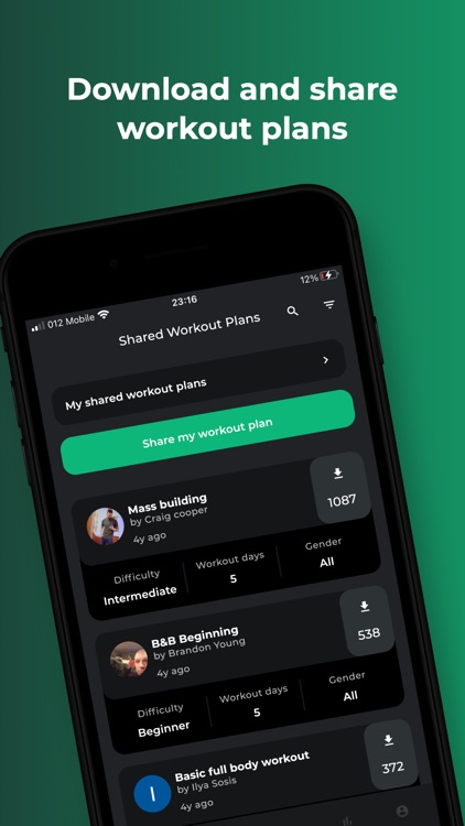 My Workout Plan Daily Tracker