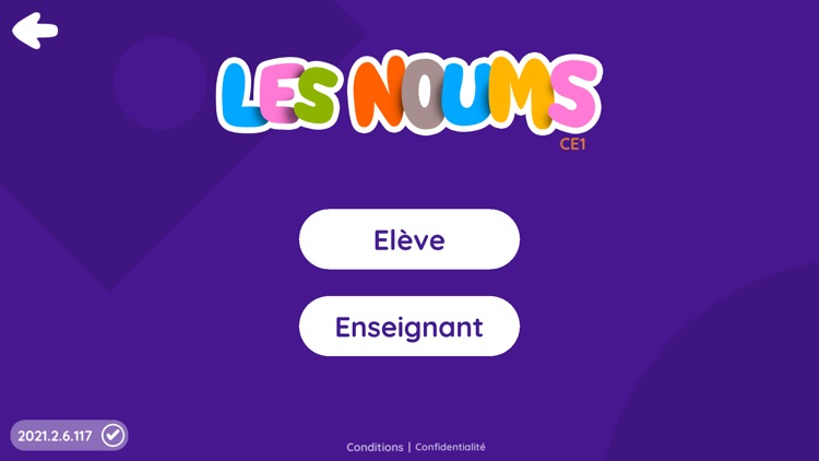 Login Access: Les Noums CE1