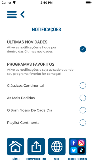 How to cancel & delete Rádio Continental - 98.3 FM from iphone & ipad 4