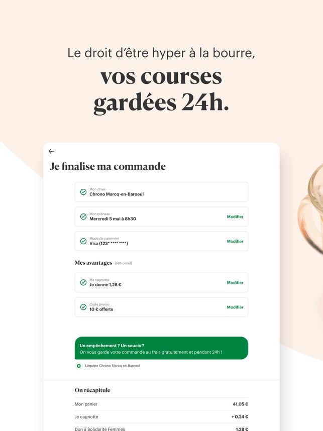 Chronodrive Courses Drive En App Store