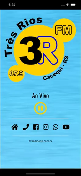 Game screenshot Rádio Três Rios FM mod apk