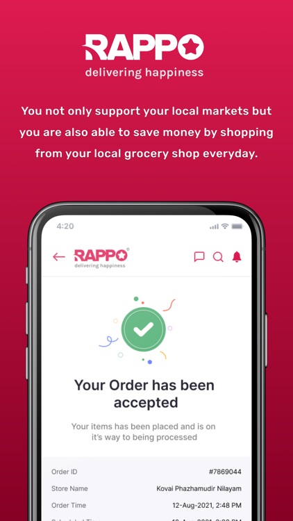 Rappo - Stores near me, Online screenshot-3