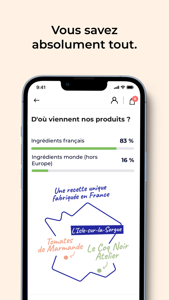 Omie  Cie - Courses en ligne
