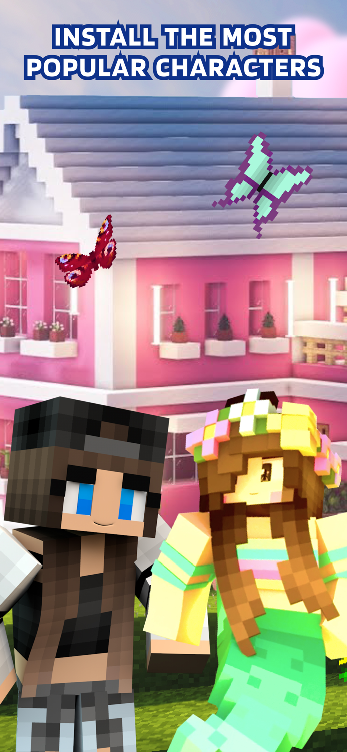 Girl Mods Skins for Minecraft