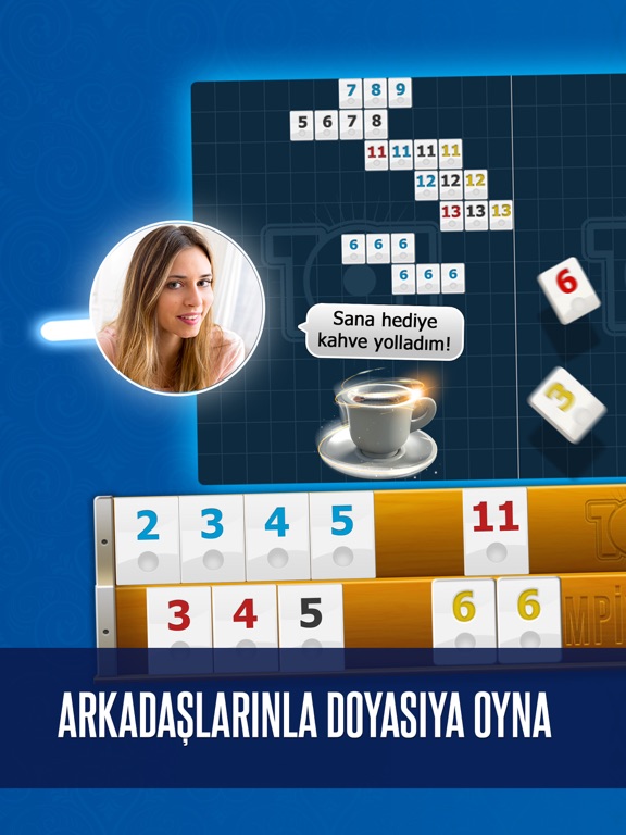 101 YüzBir Okey Plus iPad app afbeelding 3