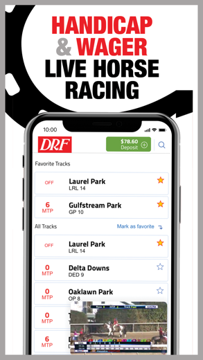 DRF Horse Racing Betting For IPhone - APP DOWNLOAD